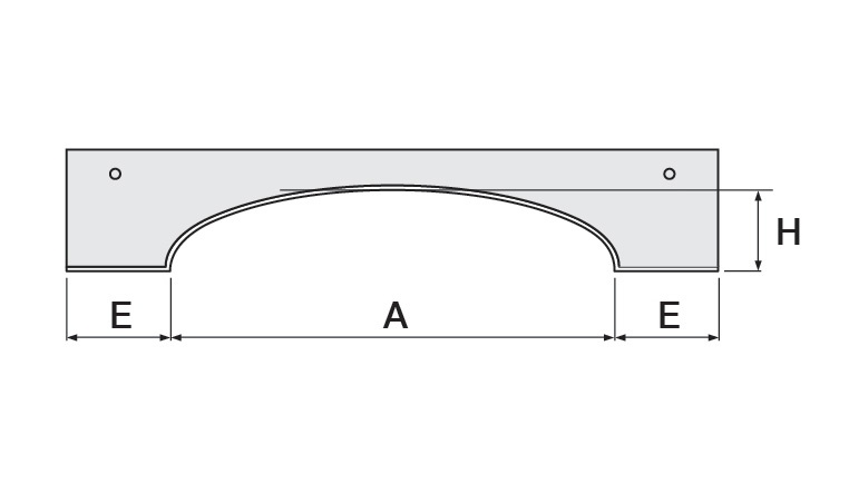 Special Elliptical Arch Lintel Diagram