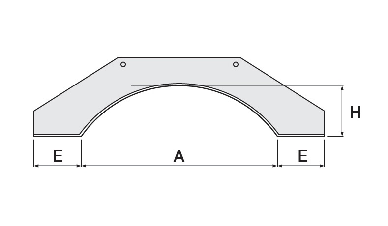 Special Segmental Arch Lintel Diagram